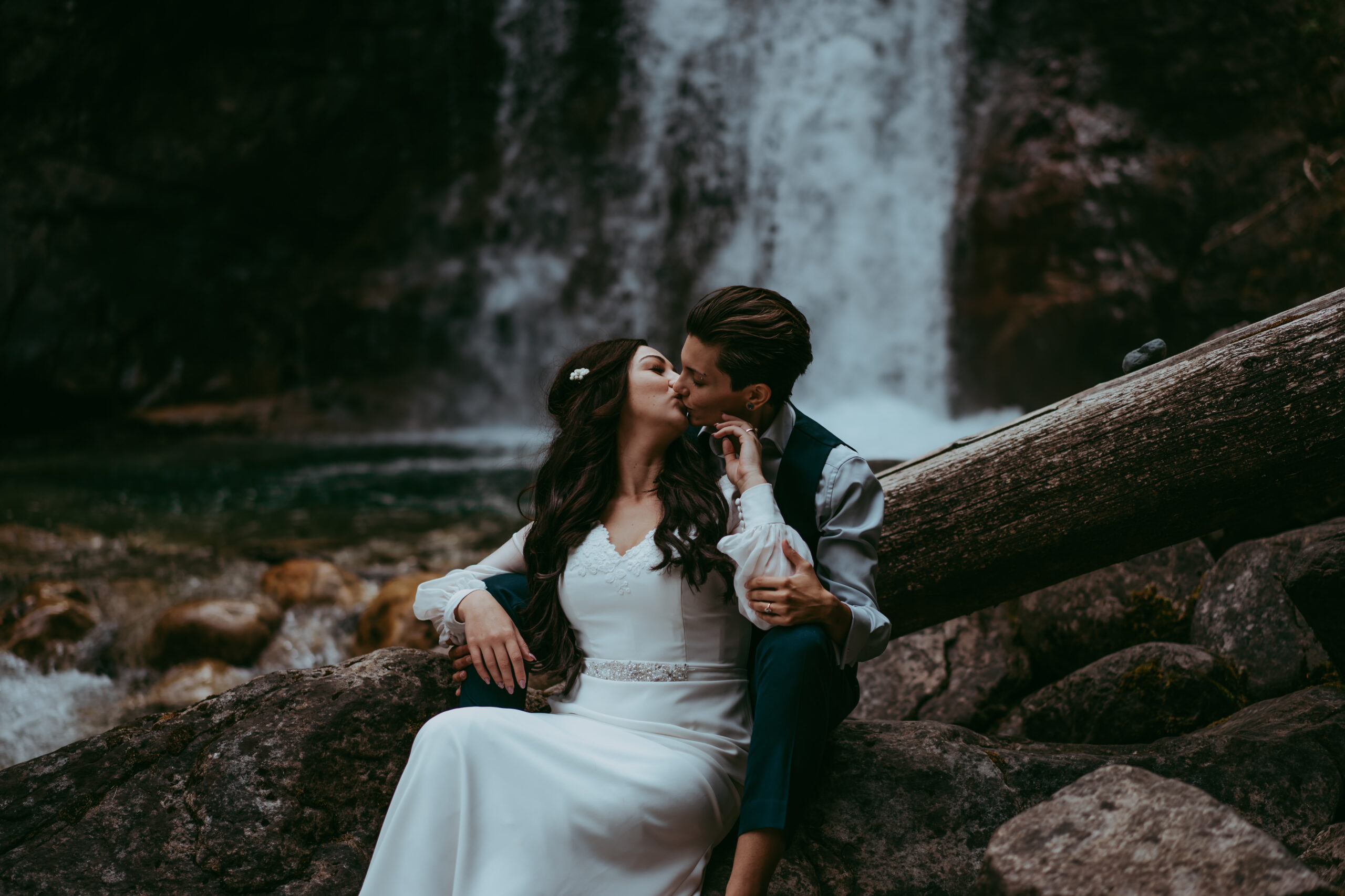 Joy and Kaitlynn – An Intimate LGBTQIA+ Wedding In British Columbia